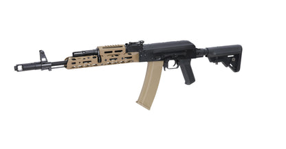 Specna Arms KPYK AK SA-PJ15 PRIME™ BLDC™ Aster II ETU Sturmgewehr – Halbbraun / Tan (unter 0,5 Joule)