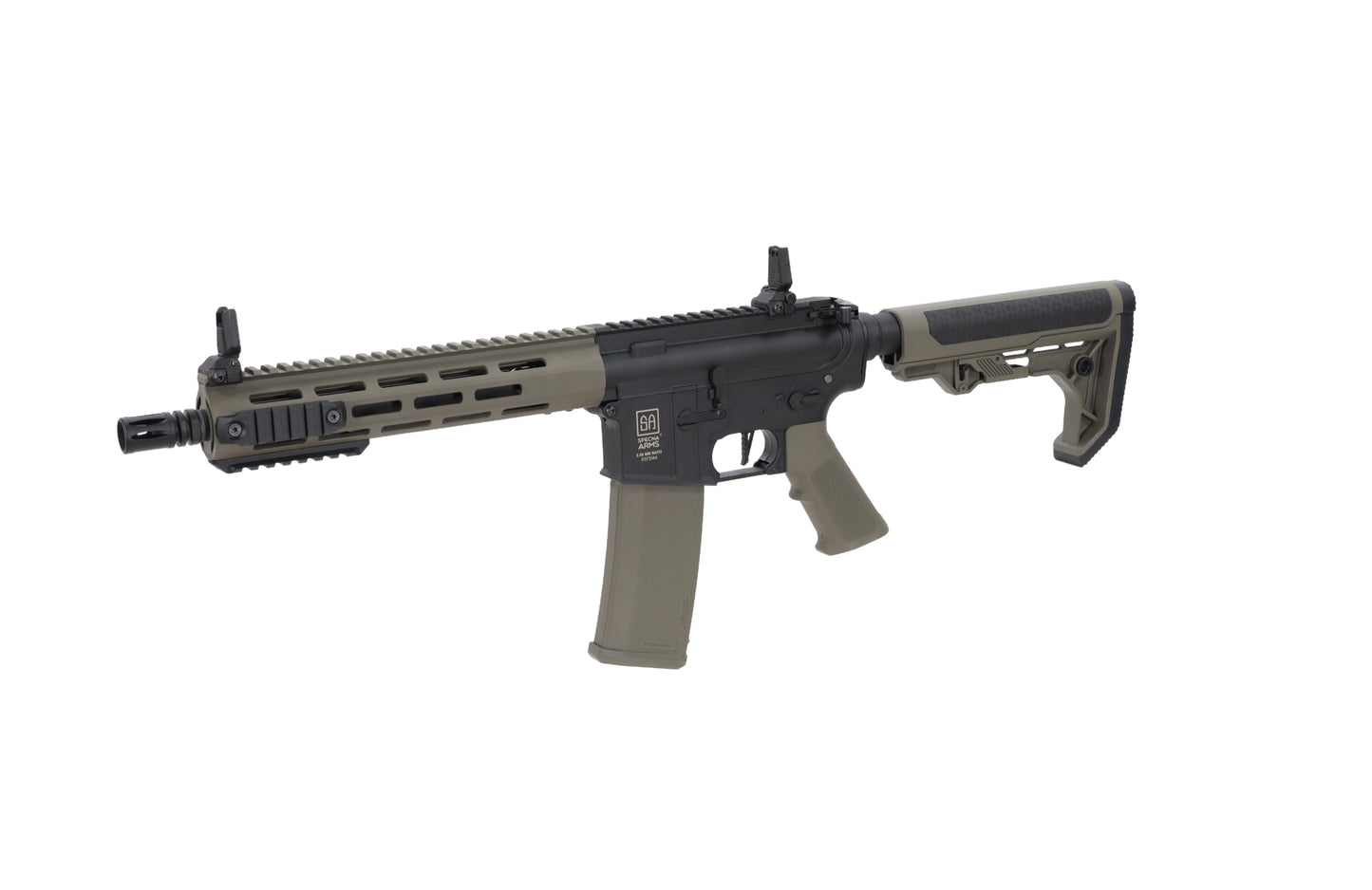 Specna Arms SA-F03 FLEX™ Gen.2 Light Ops Schaft HAL ETU™ ASG Karabiner – Olive (unter 0,5 Joule)