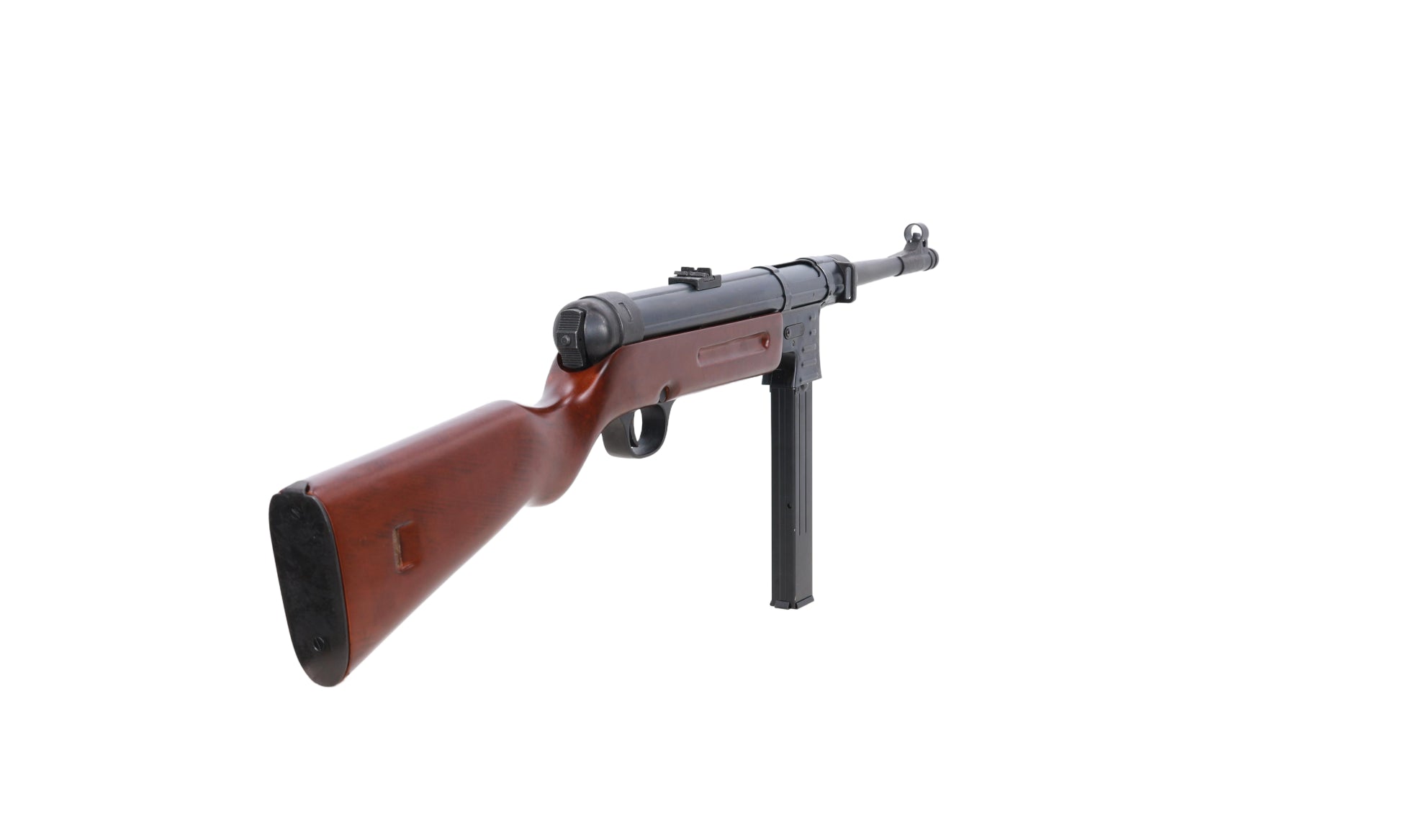 Specna Arms MP41 RETRO AEG Maschinenpistole inkl. GATE X-ASR – Echtholz (0,5 Joule)