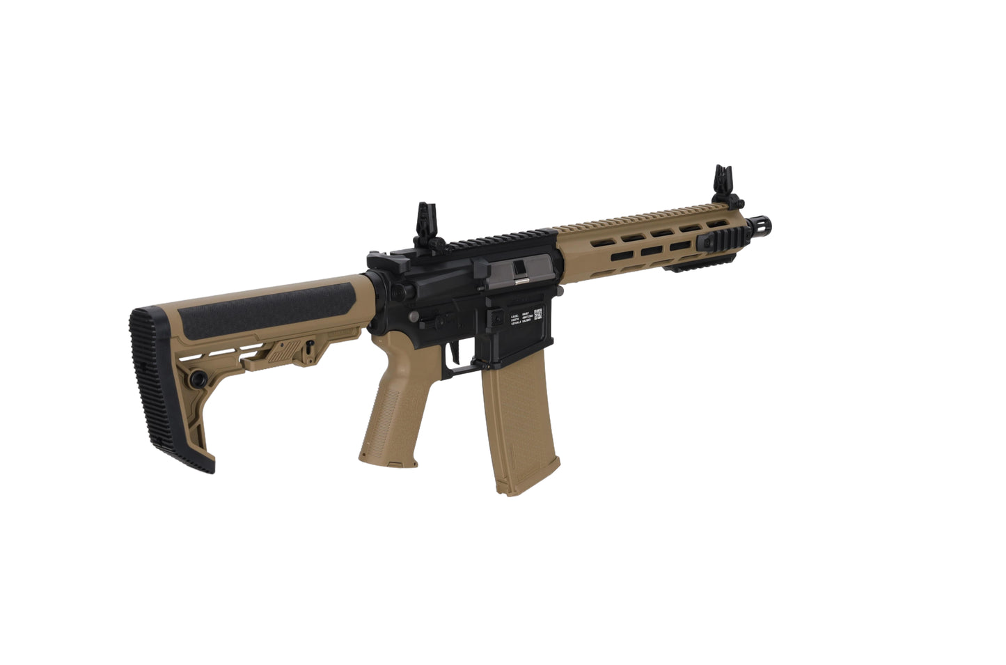 Specna Arms SA-F03 FLEX™ Gen.2 BLDC™ HAL ETU™ ASG Karabiner – Halbbraun / Half-Tan (unter 0,5 Joule)