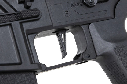 Specna Arms SA-F04-RL FLEX™ Gen.2 BLDC™ HAL ETU™ ASG Karabiner – Light Ops Schaft / New Receiver / Schwarz (unter 0,5 Joule)