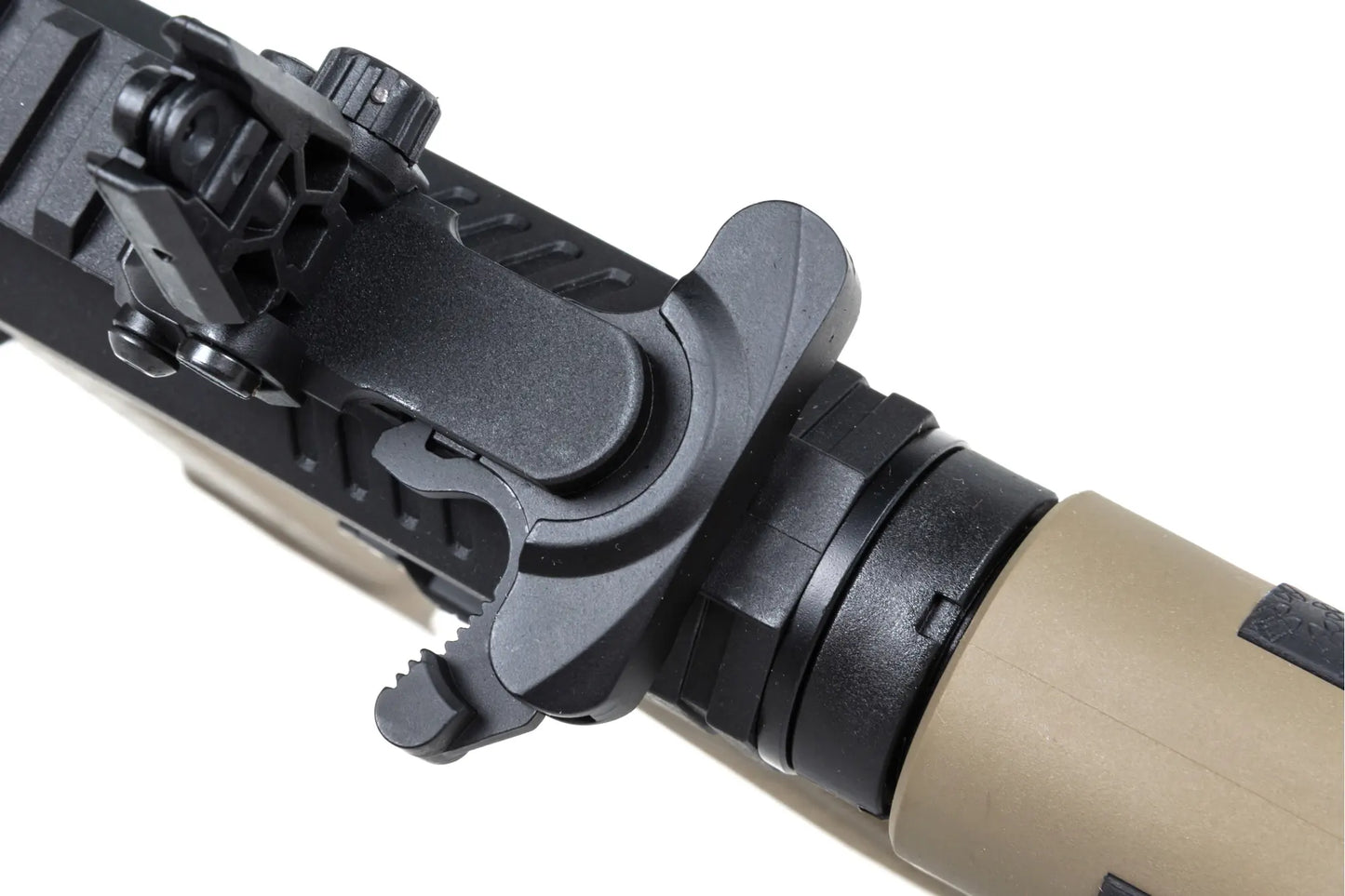 Specna Arms M4/AR15 SA-FX01 FLEX™ Gen.2 HAL ETU™ AEG-Sturmgewehr 9" – Halbbraun / Half-Tan (unter 0,5 Joule)
