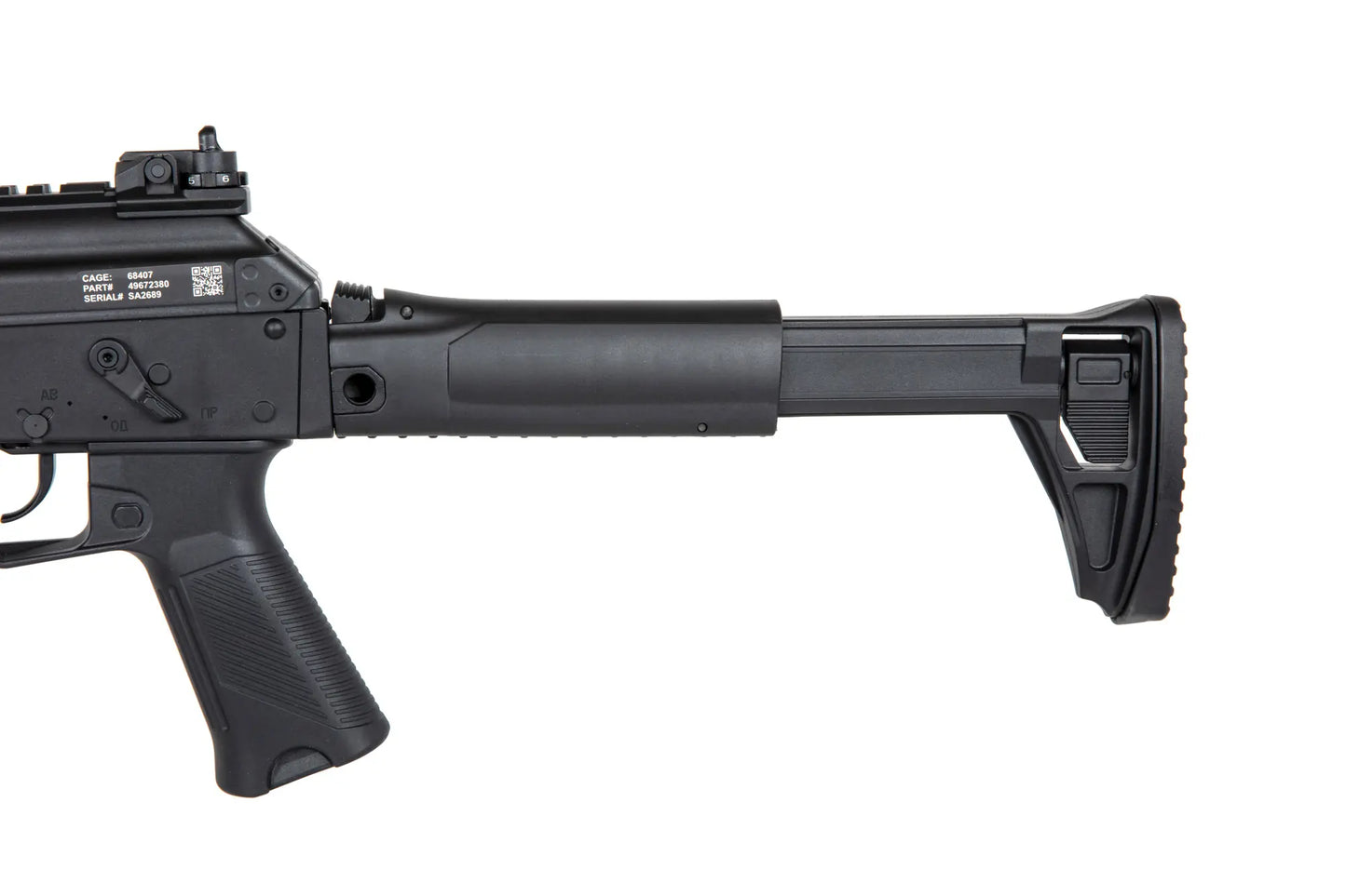 Specna Arms SA-J20 FLEX™ High Speed (30 RPS) Maschinenpistole – Schwarz (unter 0,5 Joule)