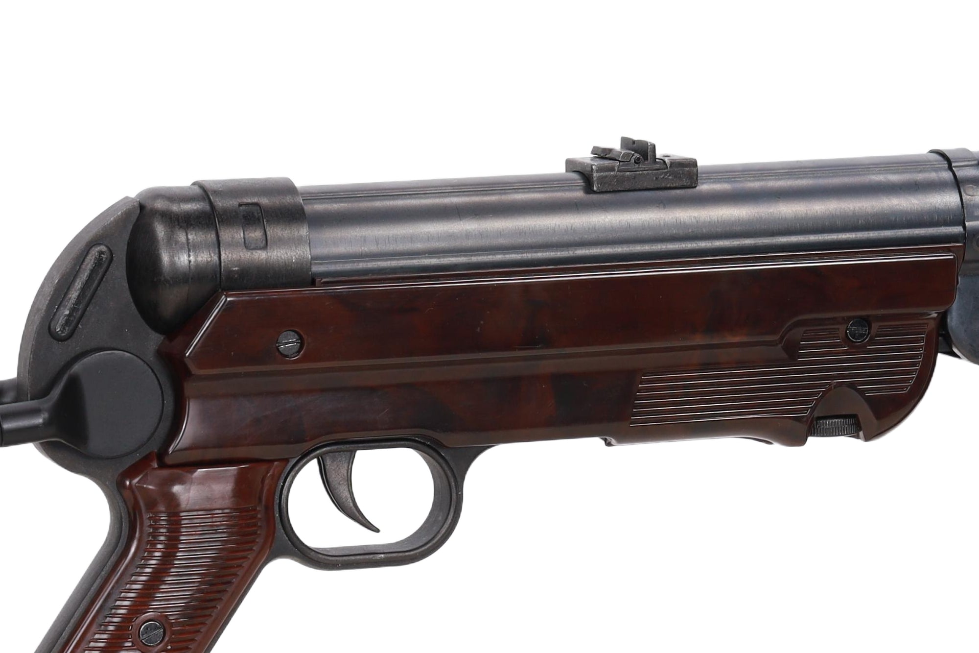 Specna Arms MP40 RETRO AEG Maschinenpistole inkl. GATE X-ASR – Braun ( 0,5 Joule)
