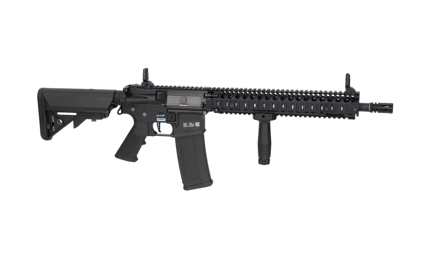 Specna Arms Daniel Defense® MK18 SA-P26 Prime™ BLDC™ Aster II ETU Karabiner – Schwarz (< 0,5 Joule)