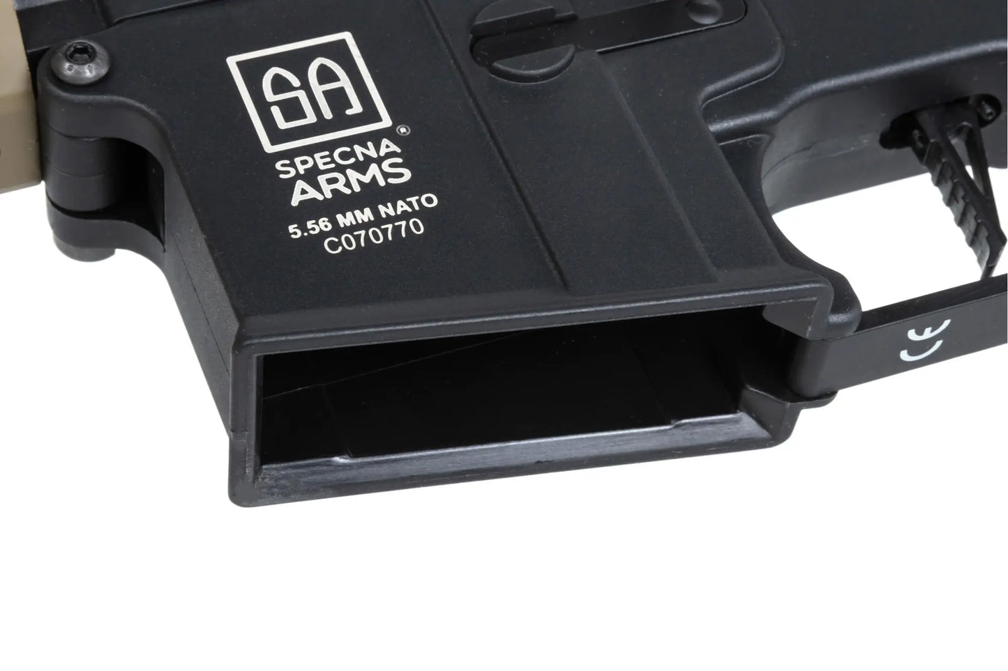 Specna Arms SA-C07 CORE™ Gen. 2 HAL™ ETU ASG Karabiner – Half-Tan (unter 0,5 Joule)