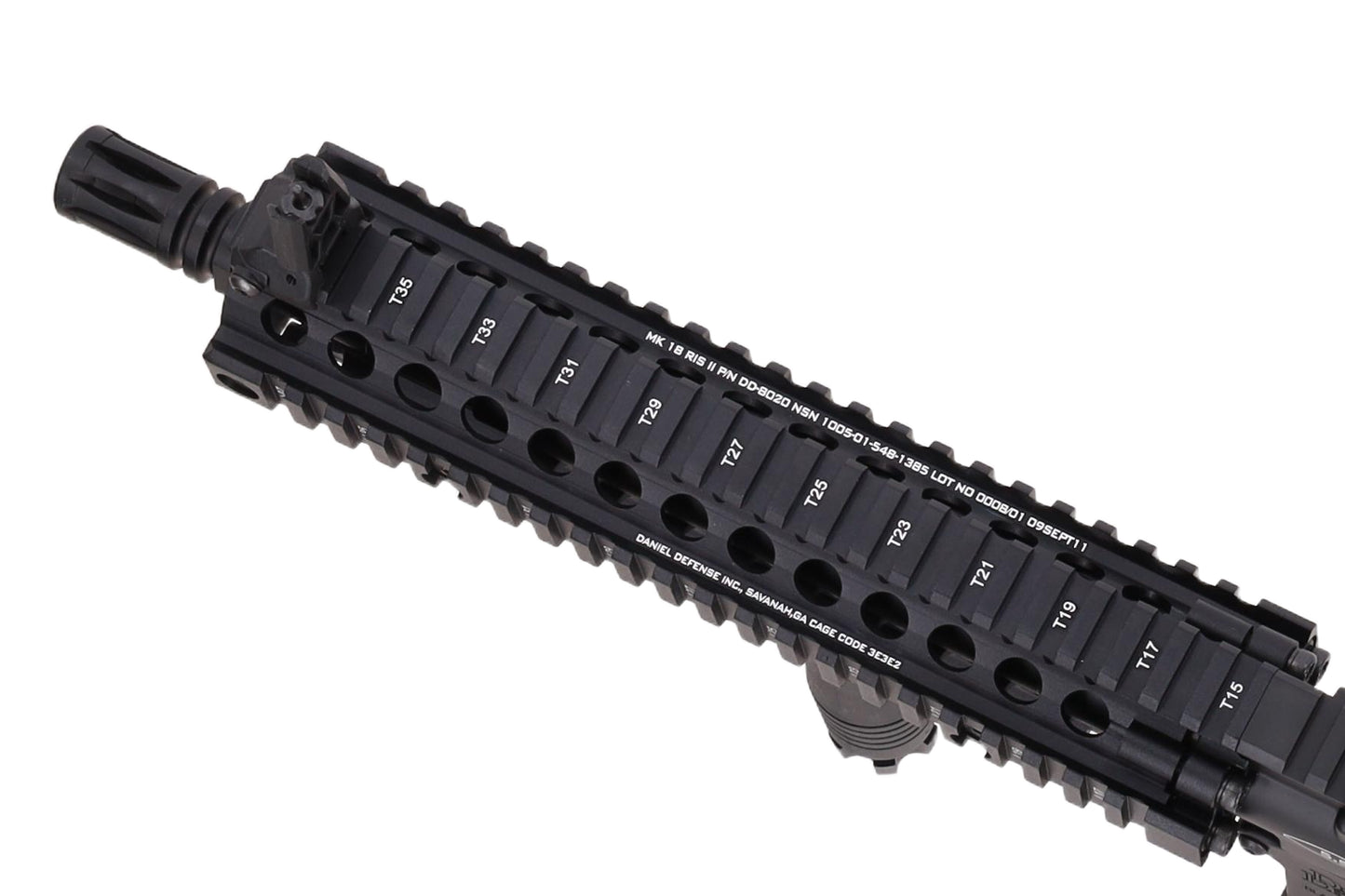 Specna Arms Daniel Defense® MK18 SA-P19 Prime™ BLDC™ Aster II ETU Karabiner – Schwarz (0,5 Joule)