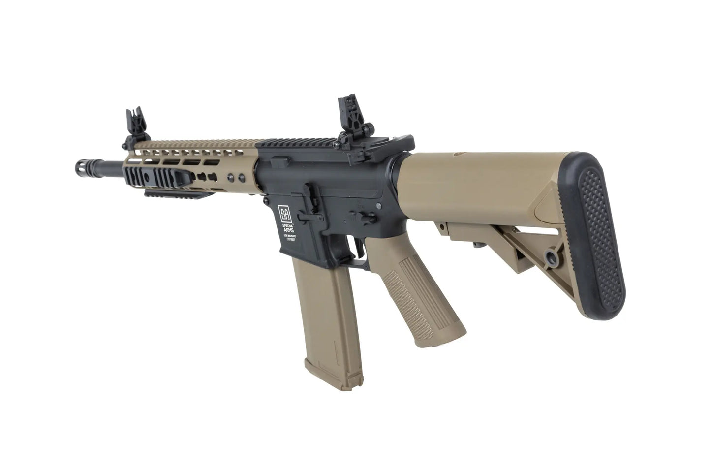 Specna Arms SA-C09 CORE™ Gen. 2 HAL™ ETU ASG Karabiner – Halbbraun / Half-Tan (unter 0,5 Joule)