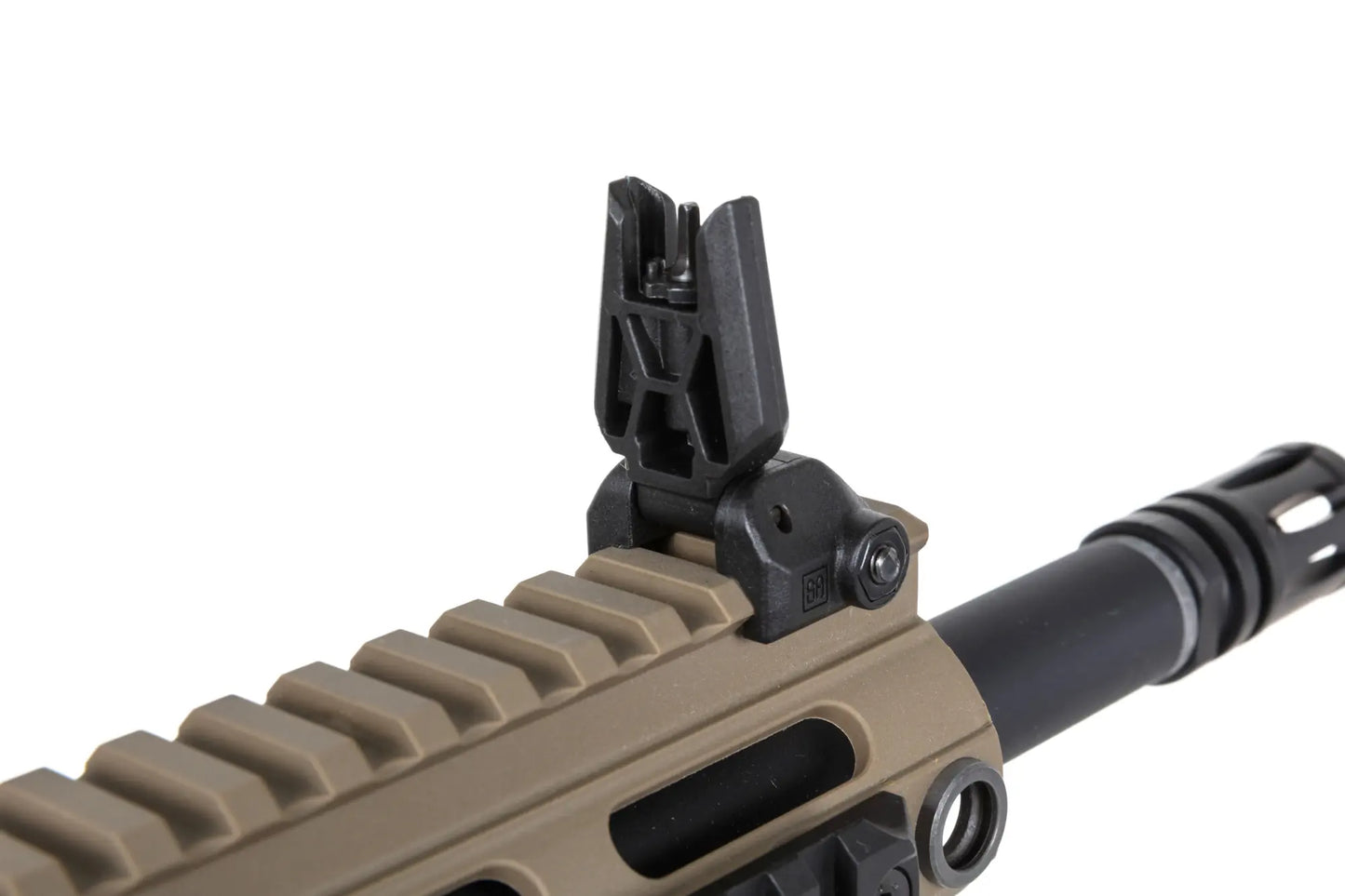 Specna Arms SA-FX01 FLEX™ Gen.2 BLDC™ HAL ETU™ ASG Karabiner – Halbbraun / Half-Tan (unter 0,5 Joule)