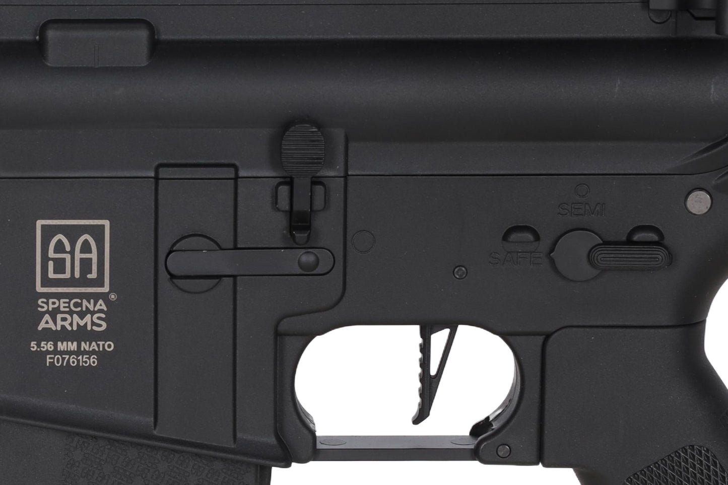 Specna Arms SA-F02 FLEX™ Gen.2 HAL ETU™ ASG Karabiner – Schwarz (unter 0,5 Joule)