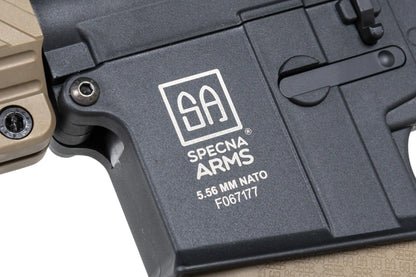 Specna Arms SA-F09 FLEX™ Gen.2 BLDC™ HAL ETU™ ASG Karabiner – Half-Tan (unter 0,5 Joule)