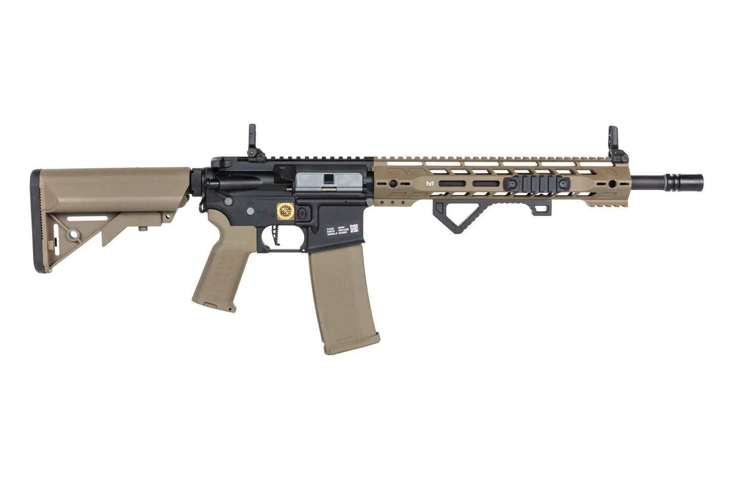 Specna Arms Rock River Arms SA-P14 PRIME™ BLDC™ Aster II ETU Karabiner – Half-Tan / Tan (unter 0,5 Joule)