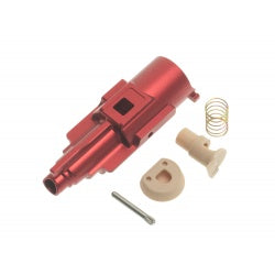 COWCOW Technology CNC Aluminum Nozzle complete Set for AAP-01 - red