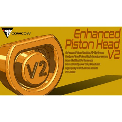 COWCOW Reinforced V2 Piston Head – Action Army AAP-01