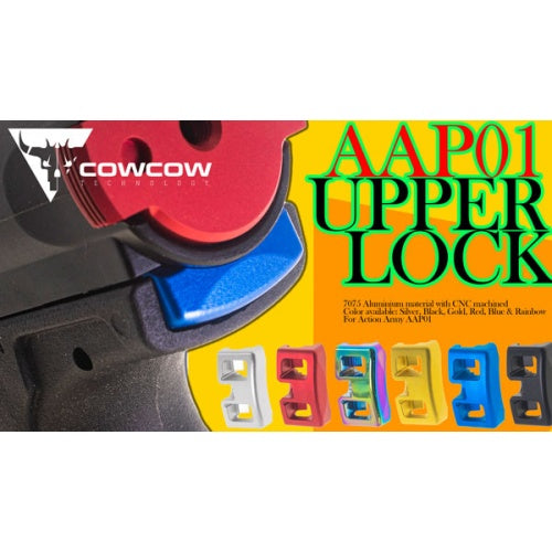 COWCOW Stainless Steel Upper Lock – Action Army AAP-01 (Rainbow)