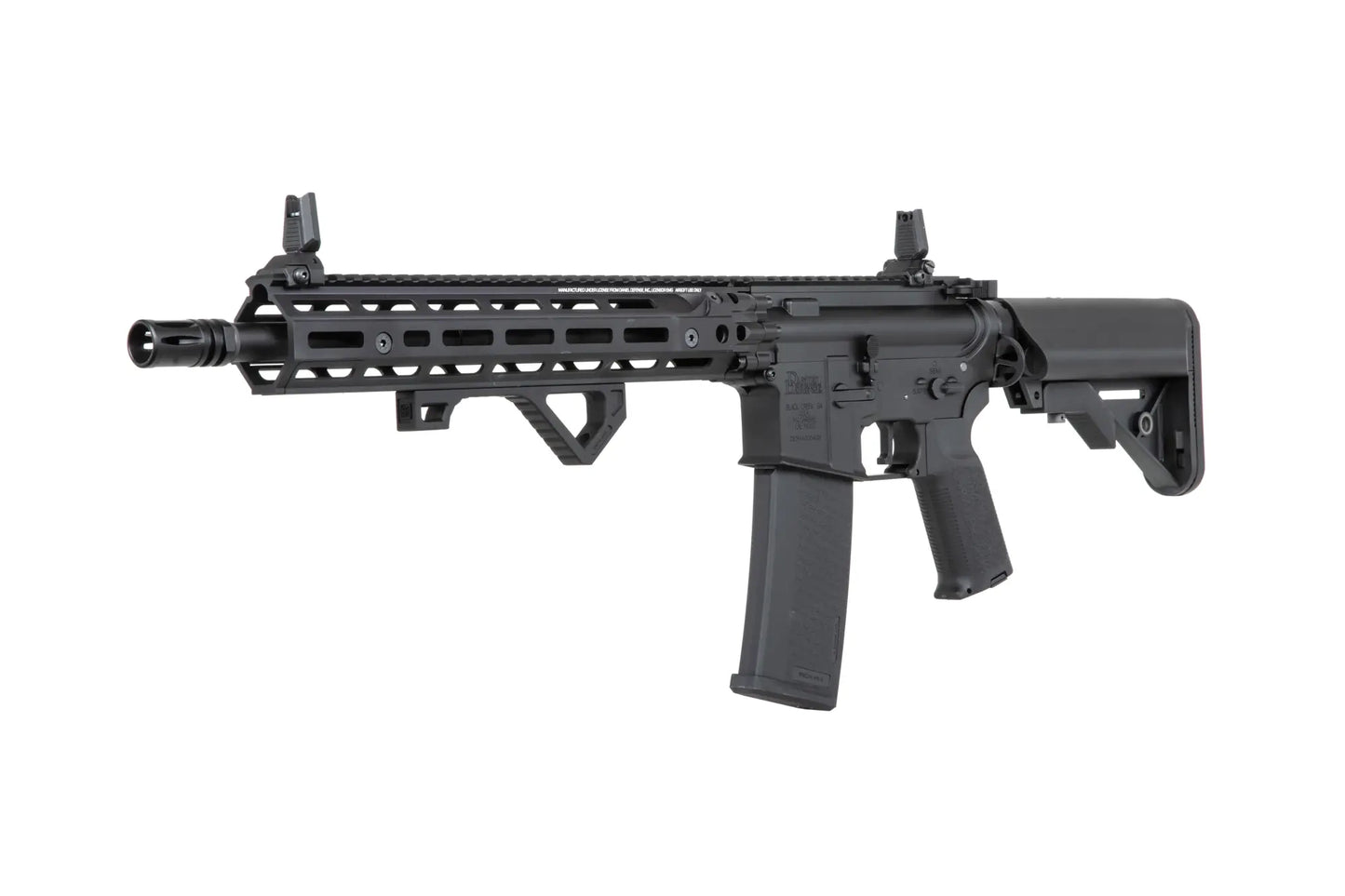 Airsoft rifle Specna Arms Daniel Defense® RIS III 12.5" SA-P28 Prime™ Kestrel™ ETU with brushless motor Black 0,5 Joule