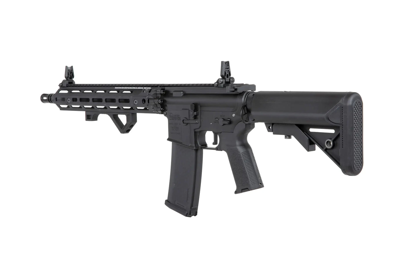 Airsoft rifle Specna Arms Daniel Defense® RIS III 12.5" SA-P28 Prime™ Kestrel™ ETU with brushless motor Black 0,5 Joule