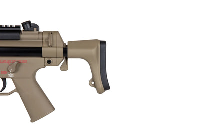 Airsoft submachine gun JG Works MP5-808 Tan 0,5 Joule