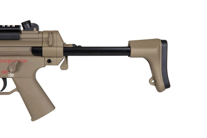 Airsoft submachine gun JG Works MP5-808 Tan 0,5 Joule