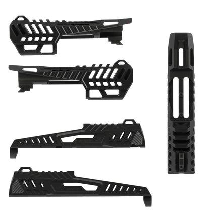 HK Army Hostile® x LA Capa Customs: RIFT Split Slide Kit -BLACK
