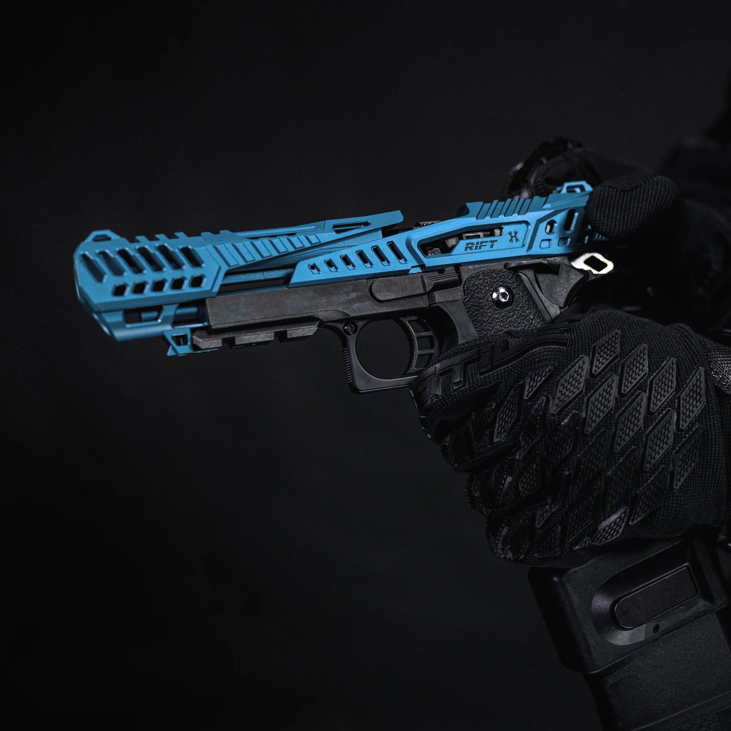 HK Army Hostile® x LA Capa Customs: RIFT Split Slide Kit - BLUE