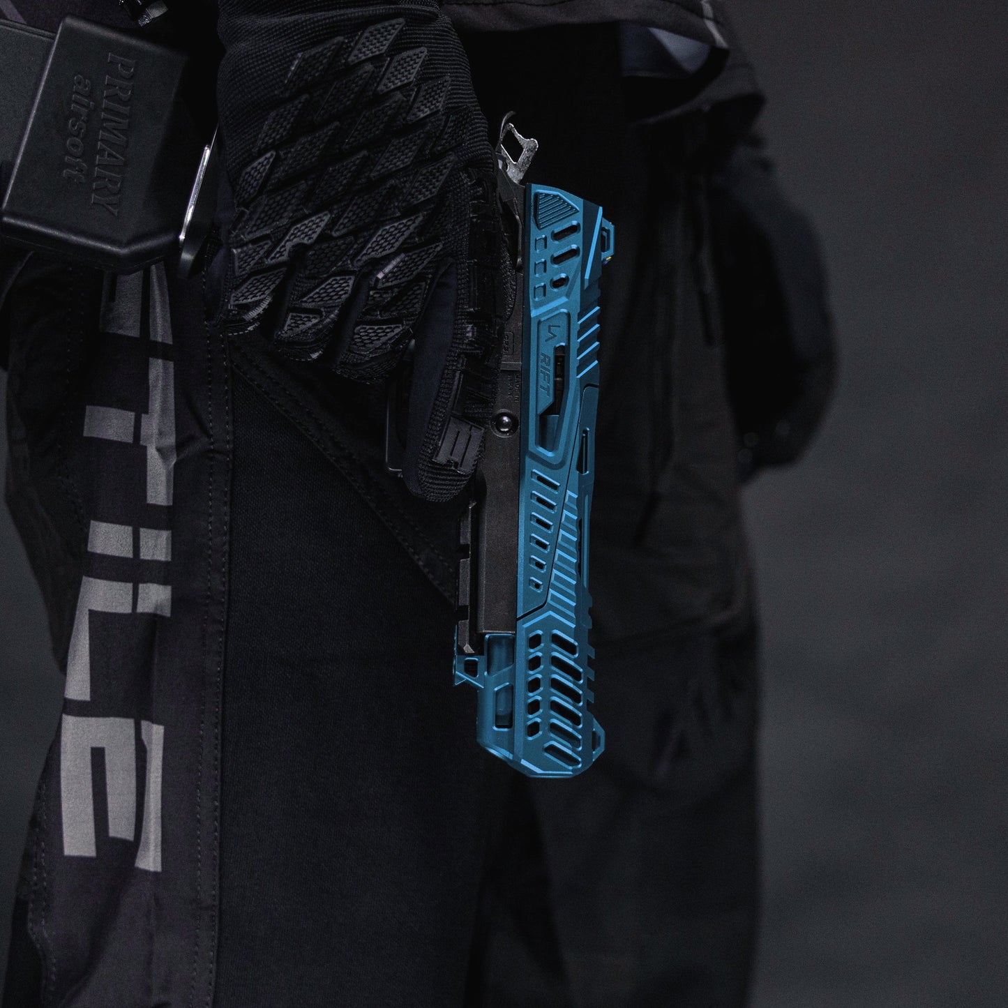 HK Army Hostile® x LA Capa Customs: RIFT Split Slide Kit - BLUE