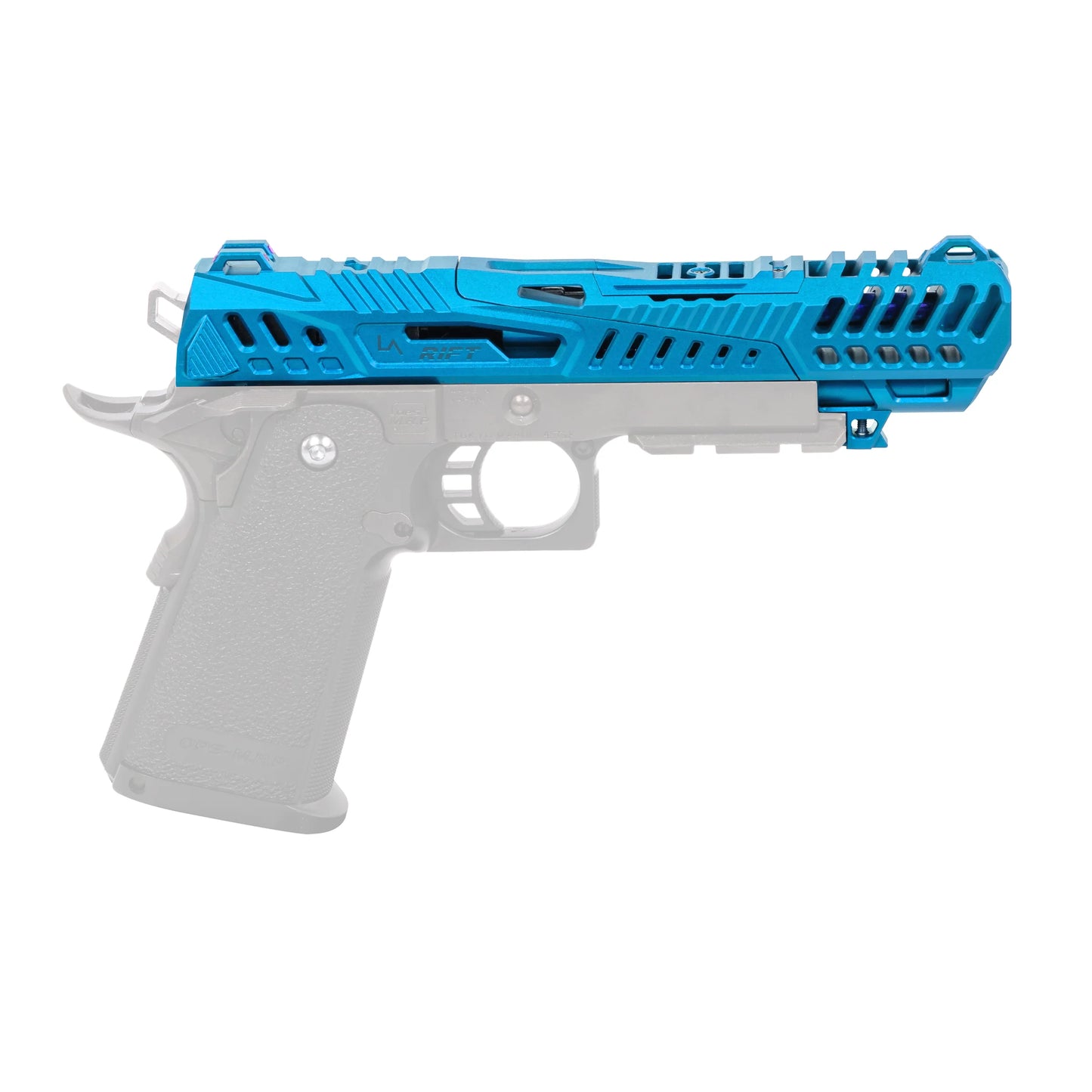 HK Army Hostile® x LA Capa Customs: RIFT Split Slide Kit - BLUE