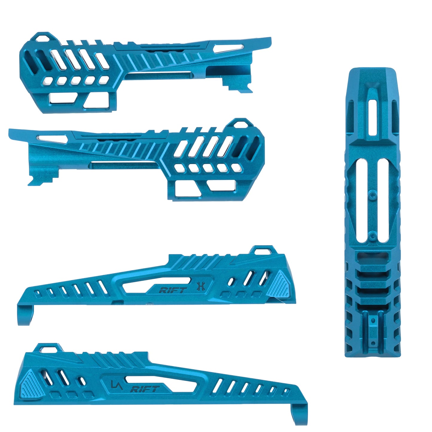 HK Army Hostile® x LA Capa Customs: RIFT Split Slide Kit - BLUE