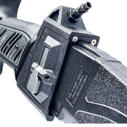 CTM Tactical HPA M4 Magazin Adapter – AAP-01 / G-Series (Blue / Silver)