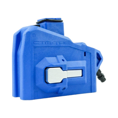 CTM Tactical HPA M4 Magazin Adapter – AAP-01 / G-Series (Blue / Silver)