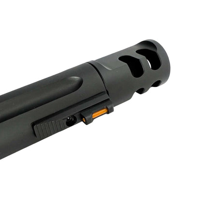 CTM Tactical 14mm CCW Kompensator Type A – Schwarz