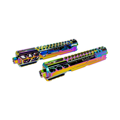 CTM FUKU-2 CNC Upper Set – Short Normal (Electroplated Chameleon)