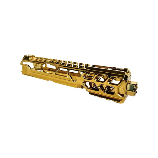 CTM tactical FUKU-2 CNC short normal upper set for AAP-01 - Electroplated Gold