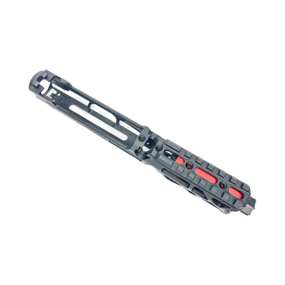 CTM FUKU-2 CNC Upper "Skeleton" – AAP-01 (Black / Red)