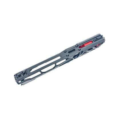 CTM FUKU-2 CNC Upper "Skeleton" – AAP-01 (Black / Red)