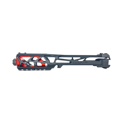 CTM FUKU-2 CNC Upper "Skeleton" – AAP-01 (Black / Red)