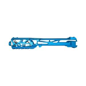 CTM FUKU-2 CNC Upper "Skeleton" – AAP-01 (Blue / Silver)