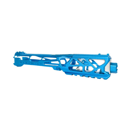 CTM FUKU-2 CNC Upper "Skeleton" – AAP-01 (Blue / Silver)