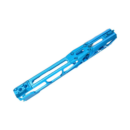 CTM FUKU-2 CNC Upper "Skeleton" – AAP-01 (Blue / Silver)