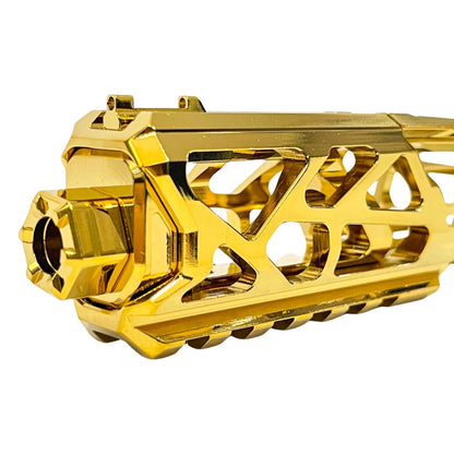CTM FUKU-2 CNC Upper "Skeleton" – AAP-01 (Electroplated Gold)