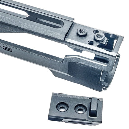 CTM FUKU-2 CNC Upper "Skeleton" – AAP-01 (Grey / Black)