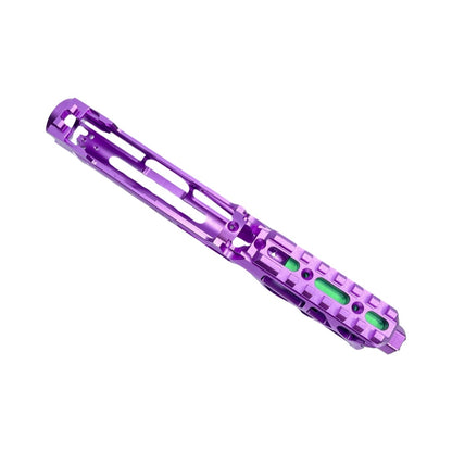 CTM FUKU-2 CNC Upper "Skeleton" – AAP-01 (Purple / Green)