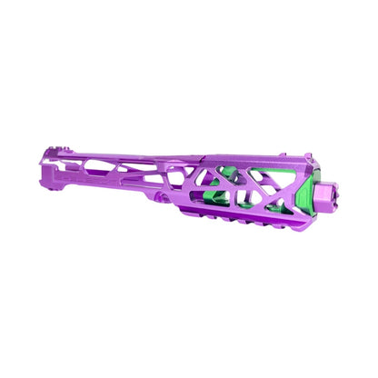 CTM FUKU-2 CNC Upper "Skeleton" – AAP-01 (Purple / Green)