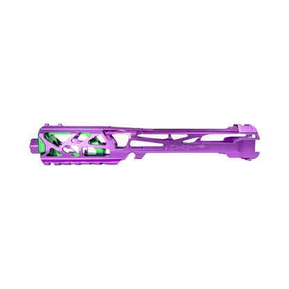 CTM FUKU-2 CNC Upper "Skeleton" – AAP-01 (Purple / Green)