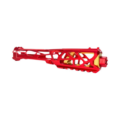 CTM FUKU-2 CNC Upper "Skeleton" – AAP-01 (Red / Gold)