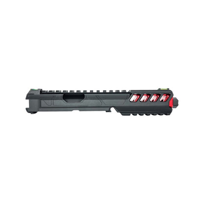 CTM FUKU-2 CNC Upper Set – Long Normal (Black / Red)