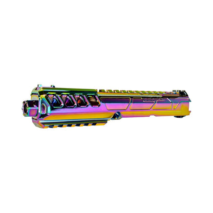 CTM FUKU-2 CNC Upper Set – Long Normal (Electroplated Rainbow)