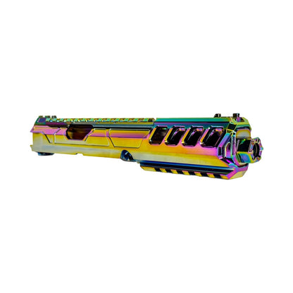CTM FUKU-2 CNC Upper Set – Long Normal (Electroplated Rainbow)