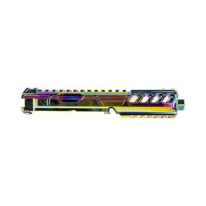 CTM FUKU-2 CNC Upper Set – Long Normal (Electroplated Rainbow)
