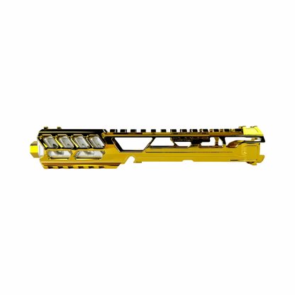 CTM FUKU-2 CNC Upper Set – Long Cut-Out (Electroplated Gold)
